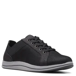Clarks Sneakers & Athletic|Women's , Breeze Sky Slip-On Black