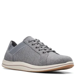 Clarks Sneakers & Athletic|Women's , Breeze Sky Slip-On Grey