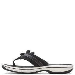 Clarks Sandals|Women's , Brinkley Flora Sandal Black