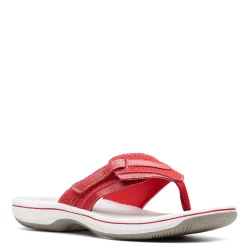 Clarks Sandals|Women's , Brinkley Keely Sandal Red