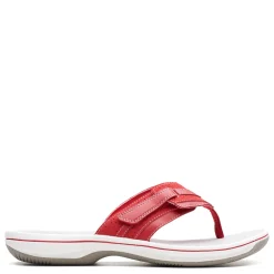Clarks Sandals|Women's , Brinkley Keely Sandal Red