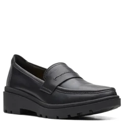 Clarks Loafers|Women's , Calla Ease Loafer Black