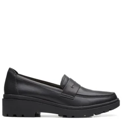 Clarks Loafers|Women's , Calla Ease Loafer Black