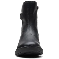Clarks Boots|Women's , Calla Mid Boot Black