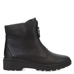 Clarks Boots|Women's , Calla Zip Boot Black