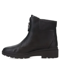 Clarks Boots|Women's , Calla Zip Boot Black