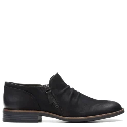 Clarks Boots|Women's , Camzin Pace Shootie Black