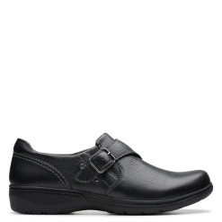 Clarks Slip-On Shoes|Women's , Carleigh Jazz Slip-On Black