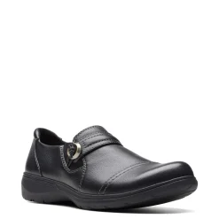 Clarks Loafers|Women's , Carleigh Pearl Slip-On Black