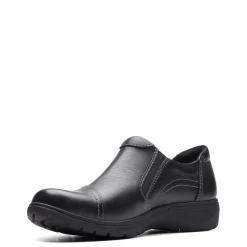 Clarks Slip-On Shoes|Women's , Carleigh Ray Slip-On Black