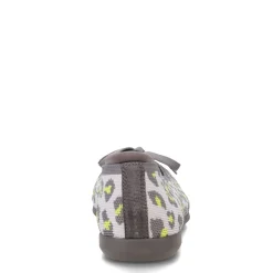 Clarks Slip-On Shoes|Women's , Carly Hope Flat Grey Leopard