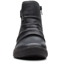 Clarks Boots|Women's , Caroline Orchid Boot Black