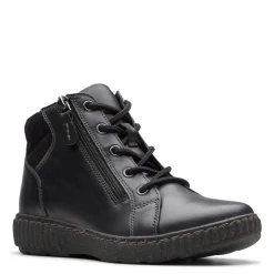 Clarks Boots|Women's , Caroline Park Boot Black Combi