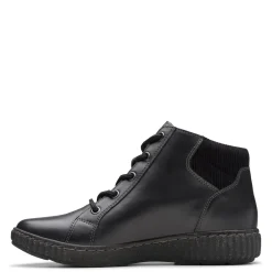 Clarks Boots|Women's , Caroline Park Boot Black Combi