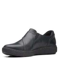 Clarks Loafers|Women's , Caroline Pearl Slip-On Black