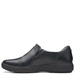 Clarks Loafers|Women's , Caroline Pearl Slip-On Black