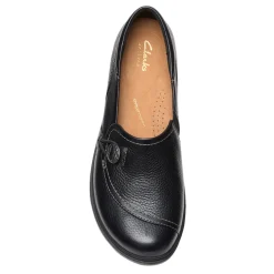 Clarks Slip-On Shoes|Women's , Certina Ease Slip-On Black