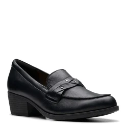 Clarks Loafers|Women's , Charlten Echo Loafer Black