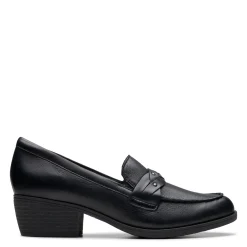 Clarks Loafers|Women's , Charlten Echo Loafer Black