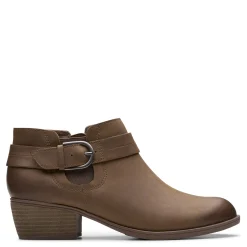 Clarks Boots|Women's , Charlten Rae Boot Mushroom Oily