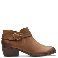 Clarks Boots|Women's , Charlten Rae Boot Tan Oily