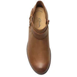 Clarks Boots|Women's , Charlten Rae Boot Tan Oily