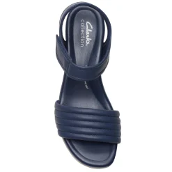 Clarks Sandals|Women's , Chelseah Gem Sandal Navy