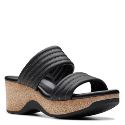 Clarks Sandals|Women's , Chelseah Path Sandal Black