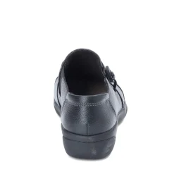 Clarks Slip-On Shoes|Women's , Cheyn Madi Slip-On Black Tumbled