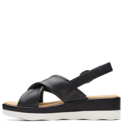 Clarks Sandals|Women's , Clara Cove Sandal Black