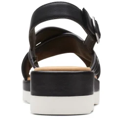 Clarks Sandals|Women's , Clara Cove Sandal Black
