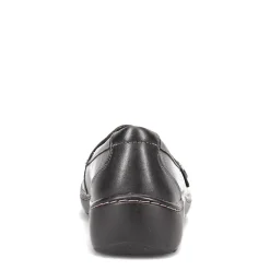 Clarks Slip-On Shoes|Women's , Cora Daisy Slip-On Black