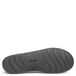 Clarks Flats|Women's , Cora Daisy Slip-On Black