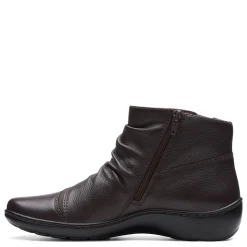 Clarks Boots|Women's , Cora Derby Boot Brown