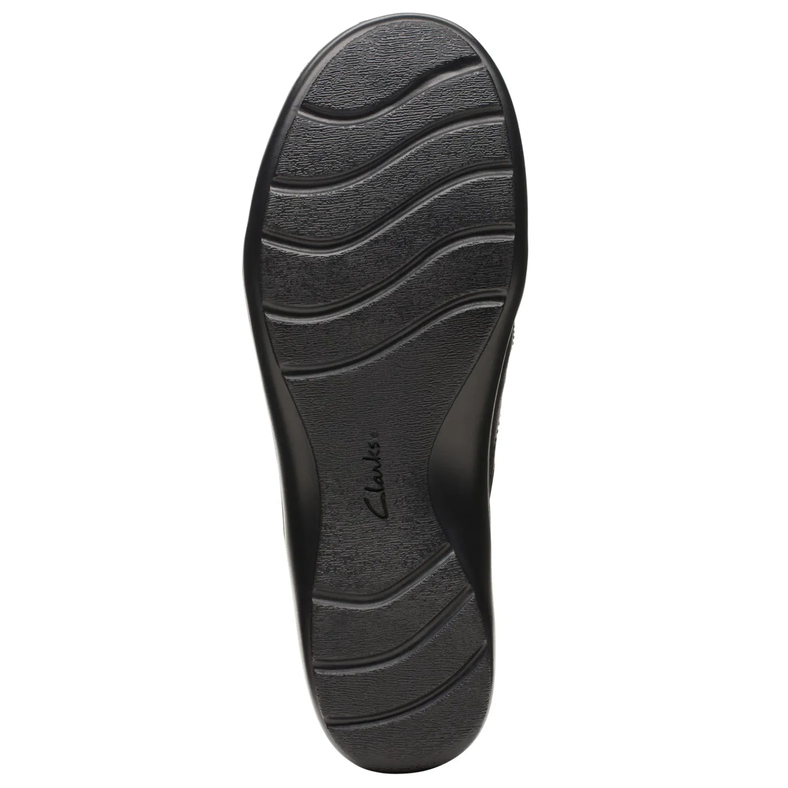 Clarks Flats|Women's , Cora Dusk Slip-On Black