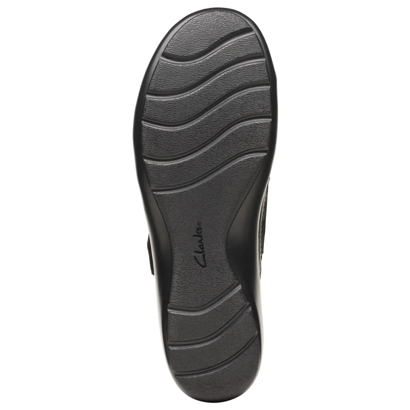 Clarks Flats|Women's , Cora Gema Slip-On Black