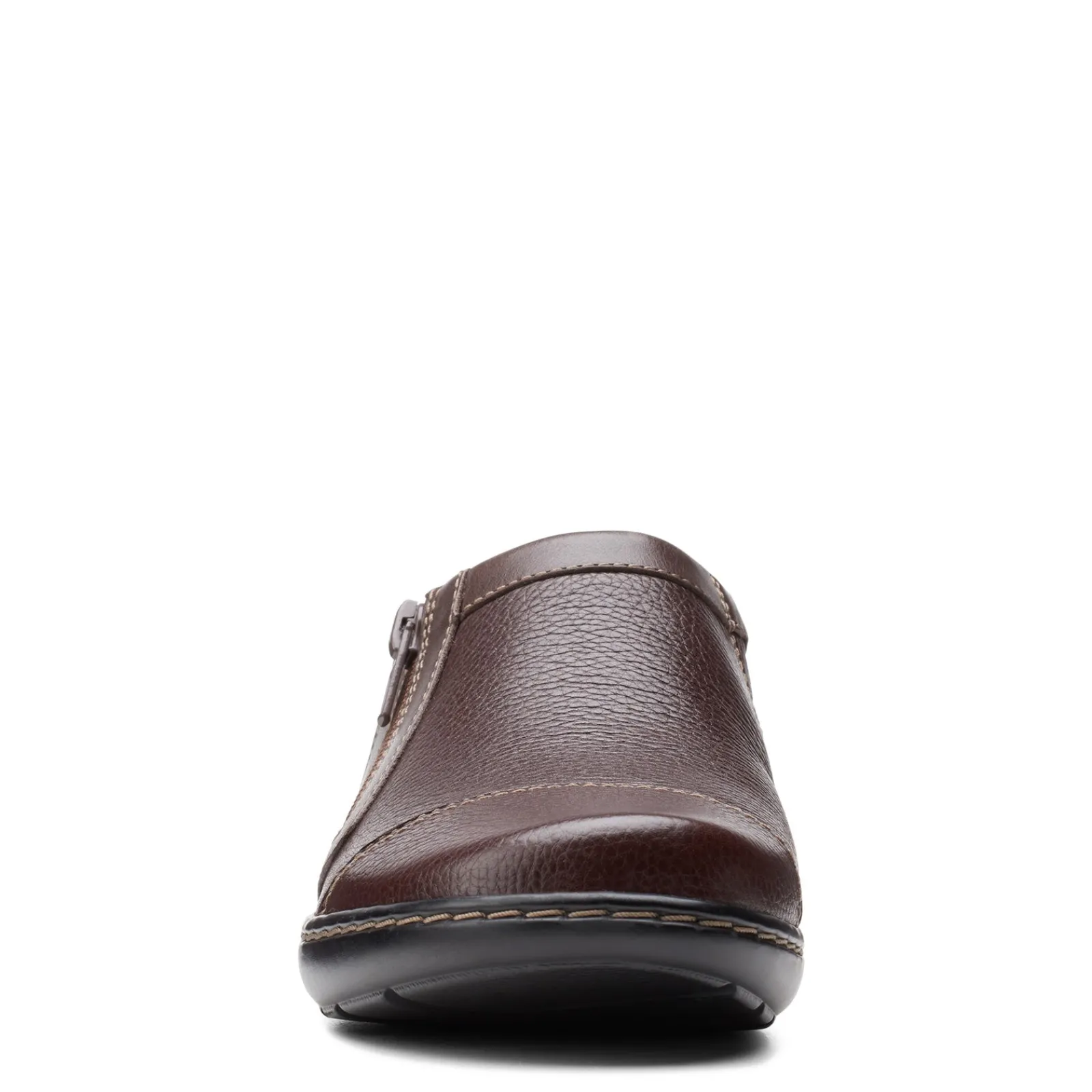 Clarks Slip-On Shoes|Women's , Cora Giny Slip-On Dark Brown