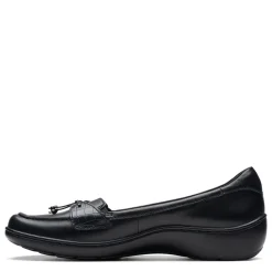 Clarks Slip-On Shoes|Women's , Cora Haley Slip-On Black