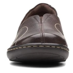 Clarks Slip-On Shoes|Women's , Cora Meadow Slip-On Brown