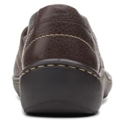 Clarks Slip-On Shoes|Women's , Cora Meadow Slip-On Brown