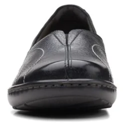 Clarks Slip-On Shoes|Women's , Cora Meadow Slip-On Black