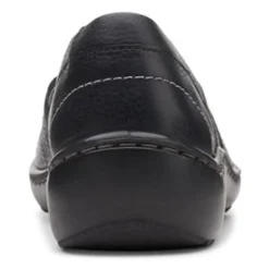 Clarks Slip-On Shoes|Women's , Cora Meadow Slip-On Black