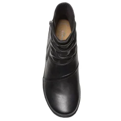 Clarks Boots|Women's , Cora Pace Boot Black