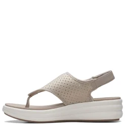 Clarks Sandals|Women's , Drift Blossom Sandal Taupe