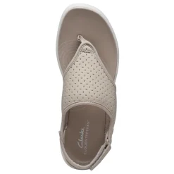 Clarks Sandals|Women's , Drift Blossom Sandal Taupe