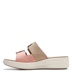 Clarks Sandals|Women's , Drift Buckle Sandal Peach
