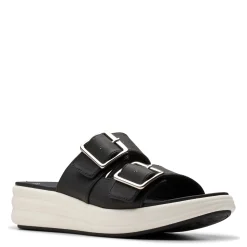 Clarks Sandals|Women's , Drift Buckle Sandal Black