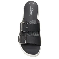 Clarks Sandals|Women's , Drift Buckle Sandal Black
