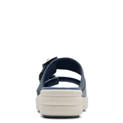Clarks Sandals|Women's , Drift Buckle Sandal Denim Combi