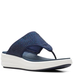 Clarks Sandals|Women's , Drift Jaunt Sandal Navy